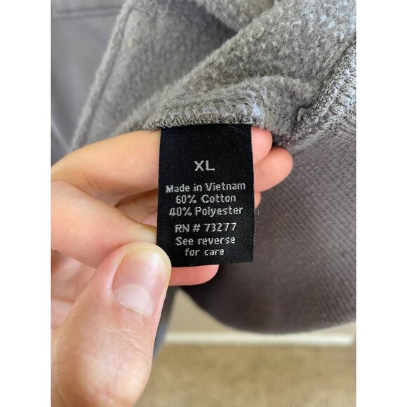 Apt. 9 Mens Gray Full-Zip Mock Neck Jacket Size XL Soft Casual Layers Cotton - Picture 5 of 7